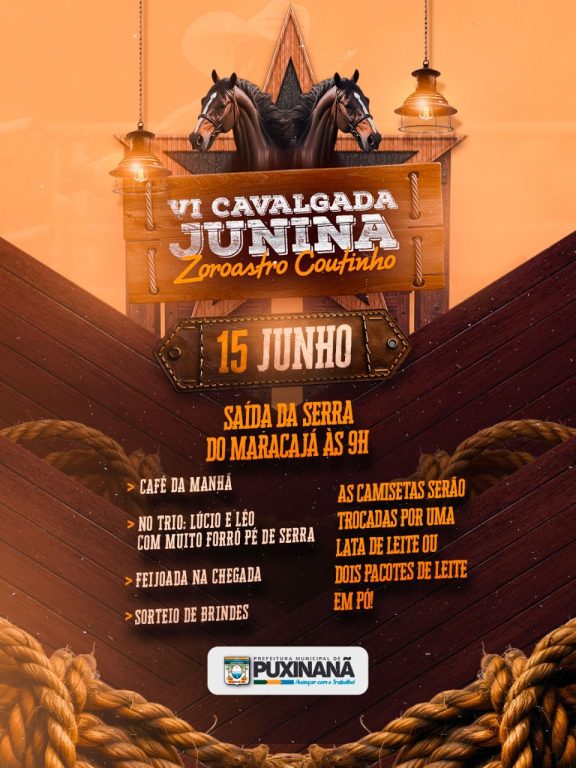 Puxinanã celebra cultura e solidariedade com VI Cavalgada Junina Zoroastro Coutinho