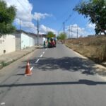 STTP inicia implantação da sinalização horizontal da Avenida Plínio Lemos