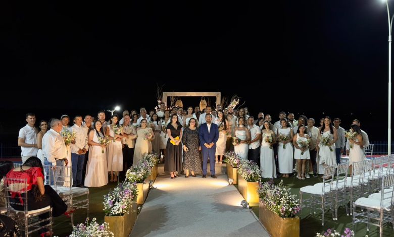 Puxinanã celebra união de 33 casais em mais uma edição do Casamento Comunitário