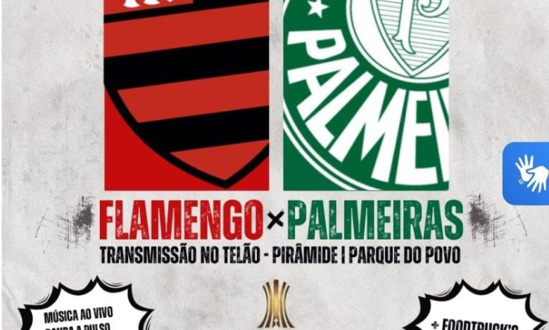 Prefeitura vai instalar telão no Parque do Povo, para o jogo da final da Conmebol Libertadores