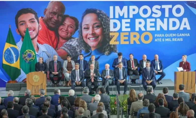 Presidente Lula sanciona isenção do IR para os trabalhadores que ganham até 5 mil reais por mês