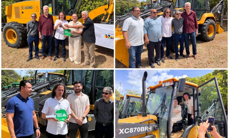 Veneziano inicia o mês de dezembro entregando máquinas agrícolas para mais três municípios paraibanos Veneziano inicia o mês de dezembro entregando máquinas agrícolas para mais três municípios paraibanos