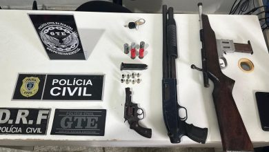ASSALTO EM AREIAL : Polícia apreende arsenal, explosivos e prende um quarto envolvido