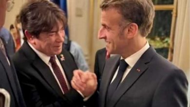 Representando a FIEPB e a Nordeste Forte, Cassiano Pereira encontra presidente da França durante evento do Grupo de Líderes Empresariais