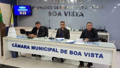 Câmara de Boa Vista realiza sessão para debater e votar projetos do Poder Executivo