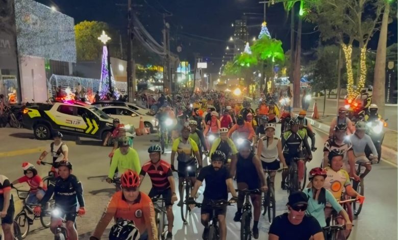 Sucesso: cerca de 400 ciclistas participaram da edição 2025 do Pedal Iluminado, promovido pela STTP Sucesso: cerca de 400 ciclistas participaram da edição 2025 do Pedal Iluminado, promovido pela STTP