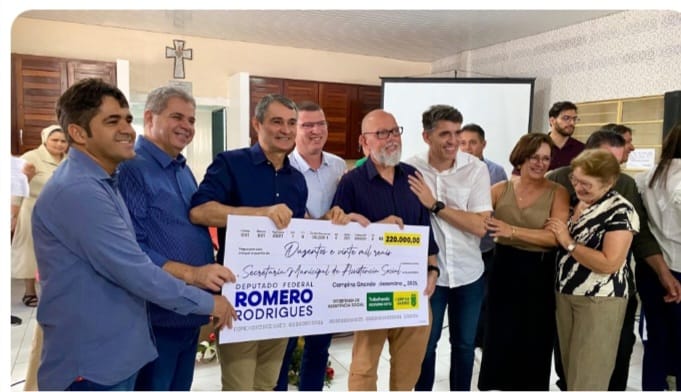 Assistência Social da Prefeitura de Campina Grande e entidades filantrópicas na cidade são contempladas com emendas do deputado federal Romero Rodrigues Assistência Social da Prefeitura de Campina Grande e entidades filantrópicas na cidade são contempladas com emendas do deputado federal Romero Rodrigues
