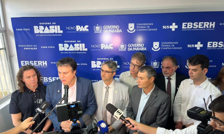 Em Campina Grande, Ministro da Educação enaltece maior obra da história da UFCG, articulada por Veneziano