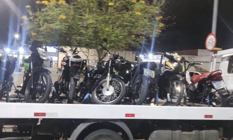 Após duas madrugadas de operações, STTP e PM autuam mais de 160 veículos e removem quase 40 por prática de “rolezinho”