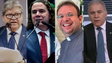 Pesquisa Índice e Blog do Márcio Rangel aponta João com 65%, Veneziano com 48%, seguidos por Padre Fabrício 12%, Queiroga 7% e Nabor 4% na disputa pelo Senado