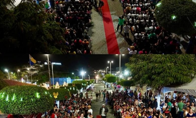 Que espetáculo de luz, fé e alegria foi o Natal dos Lajedos este ano.