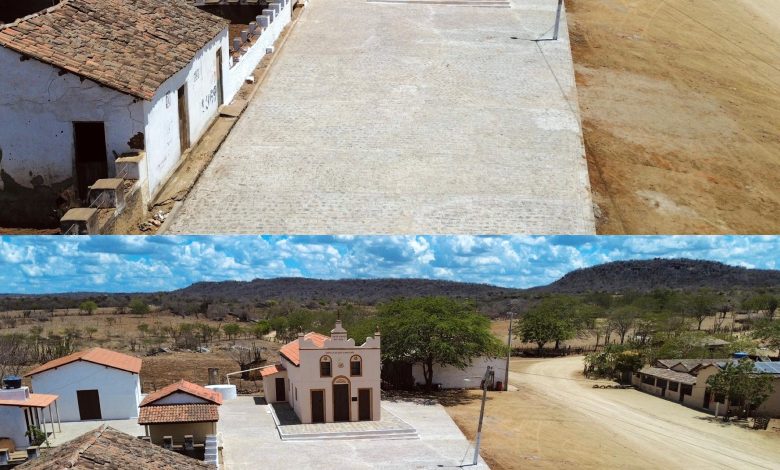 Prefeito Jurema entrega pavimentação na barriguda em Barra de Santana