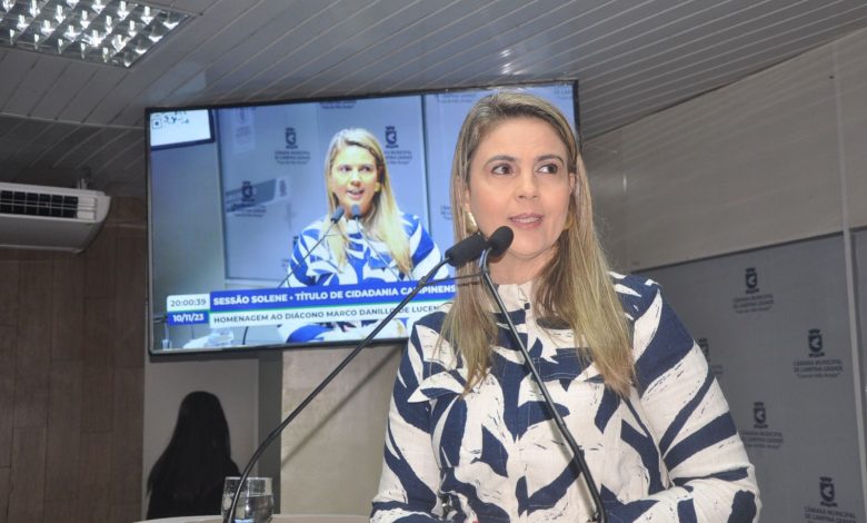 Vereadora Carol Gomes destaca a importância da campanha Janeiro Branco para conscientização sobre a saúde mental