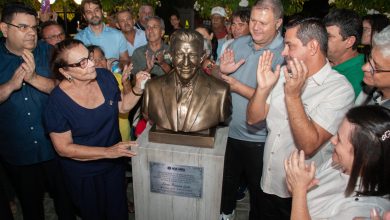 Em cerimônia prestigiada, busto de Edvan Leite é inaugurado em Boa Vista