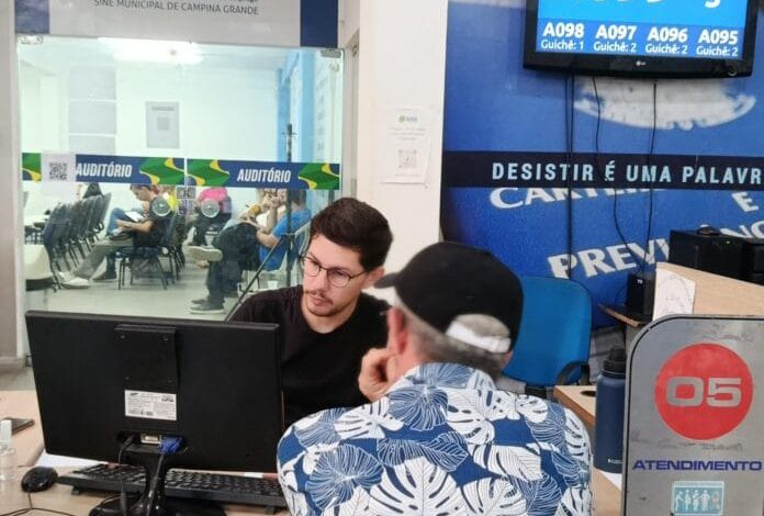 Campina Grande inicia Março com 530 vagas de emprego, conforme sistema de cadastro do Sine Municipal