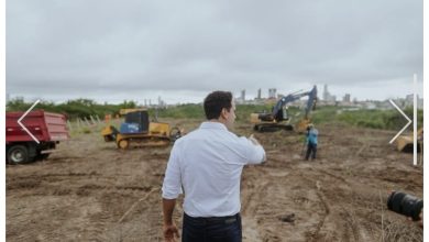 Em Campina Grande: vice-governador inspeciona prolongamento da Floriano Peixoto e participa da Expo Shoes no Centro de Convenções