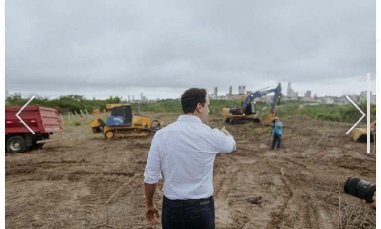 Em Campina Grande: vice-governador inspeciona prolongamento da Floriano Peixoto e participa da Expo Shoes no Centro de Convenções