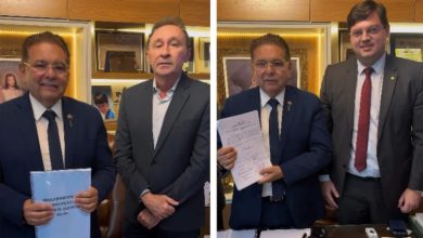 Deusdete Queiroga e Taciano Diniz oficializam candidaturas ao Tribunal de Contas do Estado  Pedro Pereira