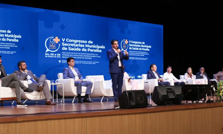 Murilo Galdino participa do V Congresso do COSEMS-PB e destaca importância do diálogo para fortalecer a saúde pública